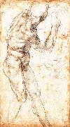 Male Nude, Michelangelo Buonarroti
